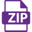 Zip File Icon