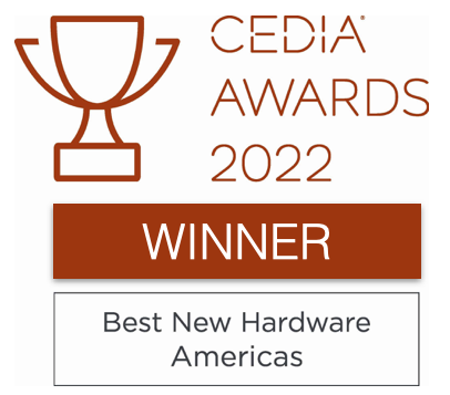 Cedia 2022 Best New Hardware Winner Logo